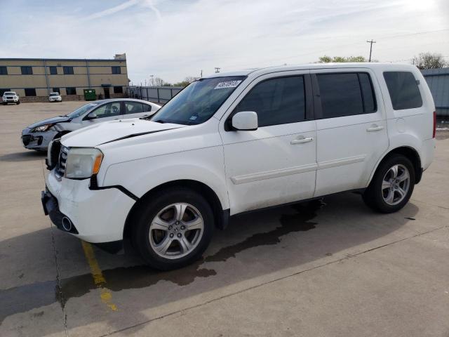 HONDA PILOT EXL 2014 with VIN 5FNYF3H5XEB020736 - Photo from auction