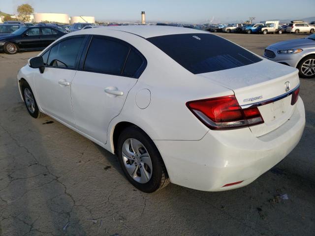 Photo 2 from auction – 2014 HONDA CIVIC LX with VIN 19XFB2F53EE221075