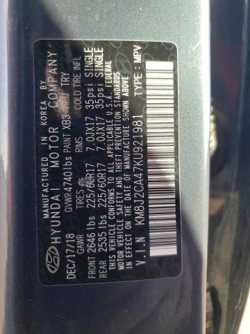 Photo 14 from auction – 2019 HYUNDAI TUCSON SE with VIN KM8J2CA47KU921981