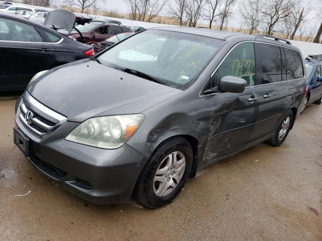 HONDA ODYSSEY EX 2007 with VIN 5FNRL38787B457474 - Photo from auction