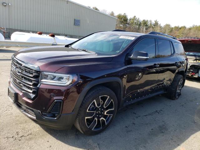 GMC ACADIA SLT 2021 with VIN 1GKKNULS6MZ190343 - Photo from auction