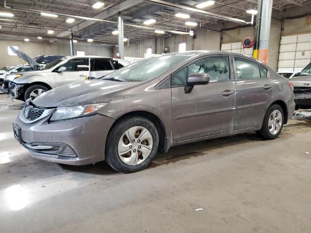 HONDA CIVIC LX 2015 with VIN 19XFB2F59FE040130 - Photo from auction