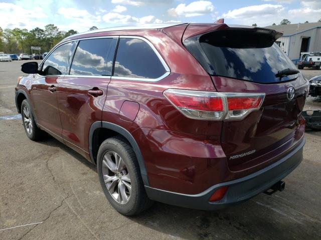 Photo 2 from auction – 2014 TOYOTA HIGHLANDER with VIN 5TDKKRFH5ES021371