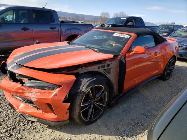 CHEVROLET CAMARO LT 2018 with VIN 1G1FD3DS7J0188229 - Photo from auction