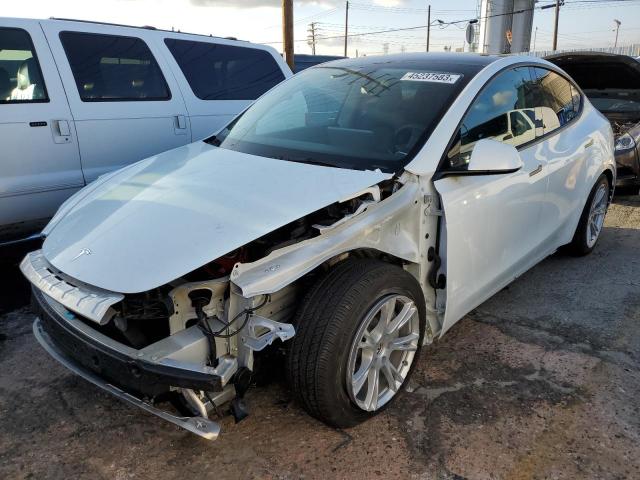 TESLA MODEL Y 2022 with VIN 7SAYGDEEXNF346742 - Photo from auction