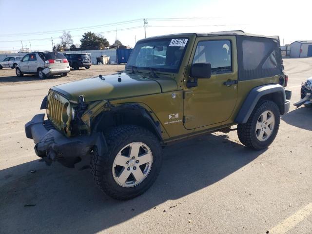 JEEP WRANGLER X 2007 with VIN 1J4FA24107L202152 - Photo from auction
