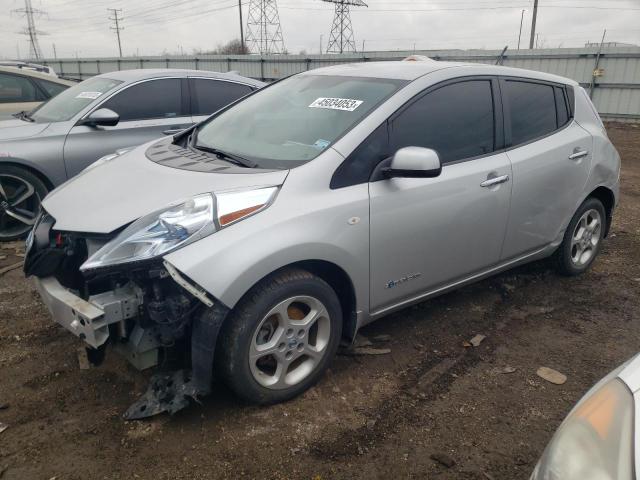 NISSAN LEAF SV 2012 with VIN JN1AZ0CPXCT019986 - Photo from auction