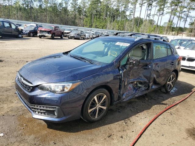 SUBARU IMPREZA PR 2021 with VIN 4S3GTAD60M3715245 - Photo from auction