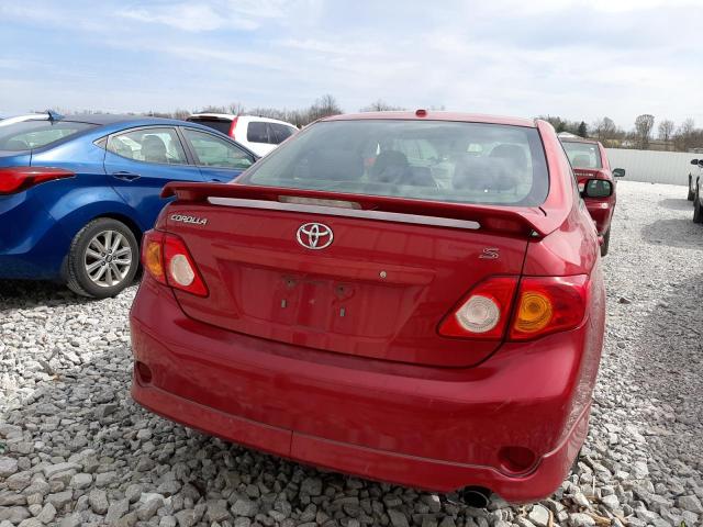 Photo 6 from auction – 2009 TOYOTA COROLLA BA with VIN 1NXBU40E49Z068321