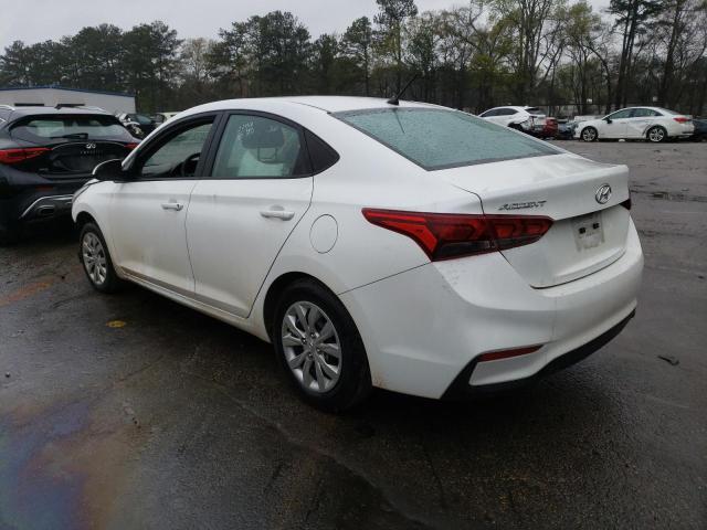 Photo 2 from auction – 2021 HYUNDAI ACCENT SE with VIN 3KPC24A6XME147666