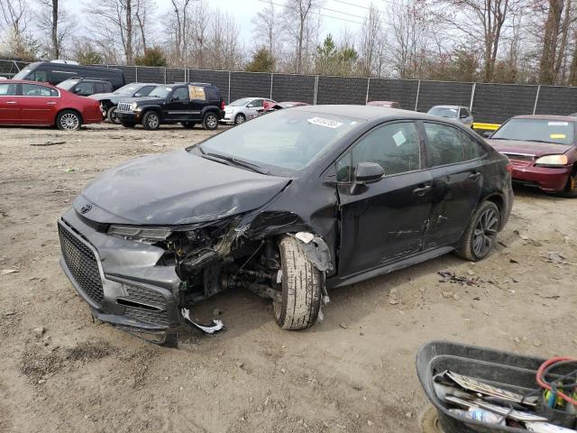 TOYOTA COROLLA SE 2020 with VIN 5YFS4RCE6LP033782 - Photo from auction