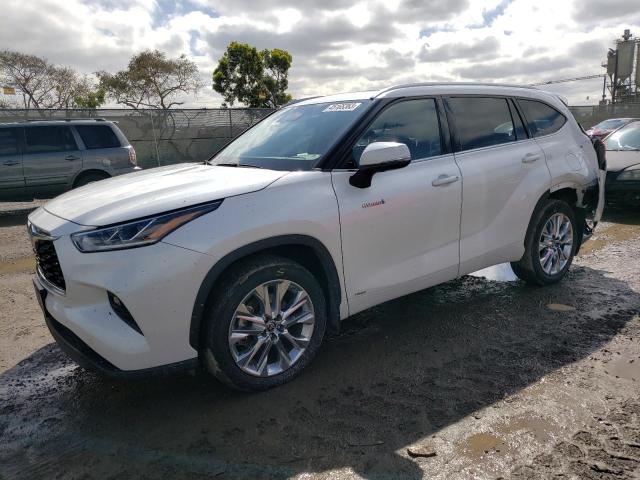 TOYOTA HIGHLANDER 2020 with VIN 5TDDBRCH8LS008589 - Photo from auction