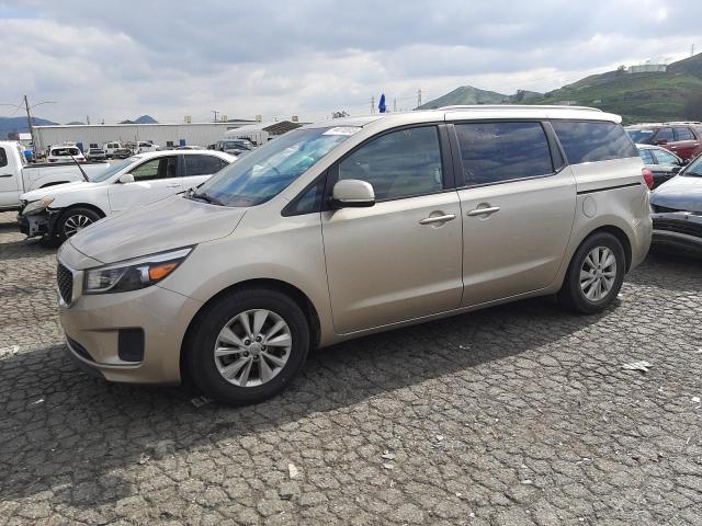 KIA SEDONA LX 2016 with VIN KNDMB5C16G6204063 - Photo from auction