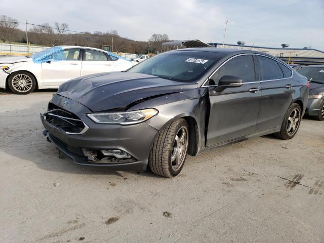 FORD FUSION SE 2017 with VIN 3FA6P0T97HR192891 - Photo from auction