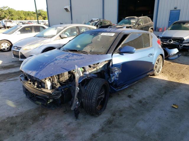 HYUNDAI VELOSTER T 2016 with VIN KMHTC6AE4GU256240 - Photo from auction