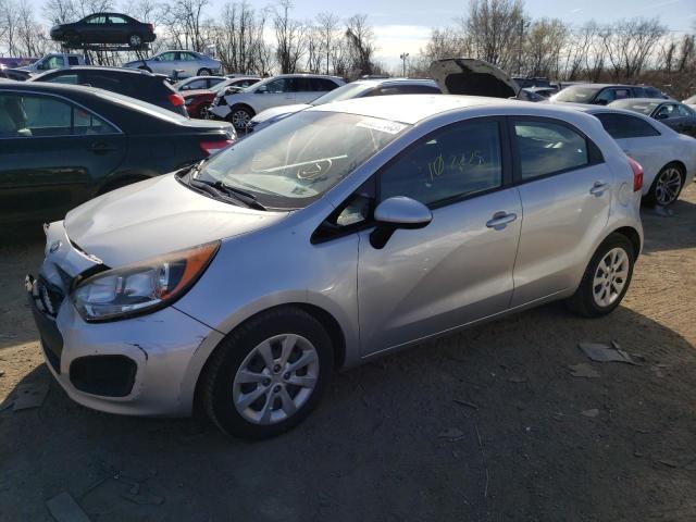KIA RIO LX 2013 with VIN KNADM5A38D6194062 - Photo from auction