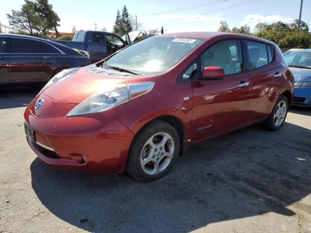 NISSAN LEAF SV 2012 with VIN JN1AZ0CP9CT026086 - Photo from auction