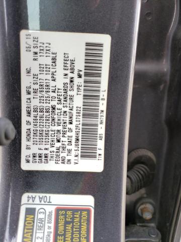 Photo 14 from auction – 2015 HONDA CR-V EX with VIN 5J6RM4H52FL075822