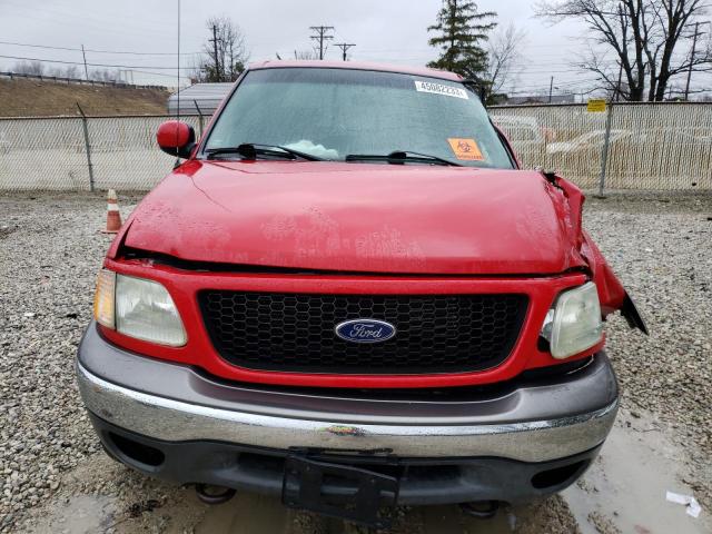 Photo 5 from auction – 2002 FORD F150 SUPER with VIN 1FTRW08L82KB71610
