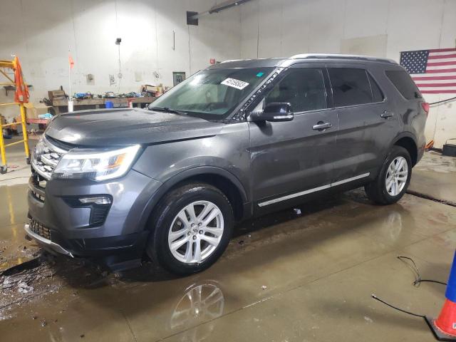 FORD EXPLORER X 2018 with VIN 1FM5K8DH9JGA21237 - Photo from auction
