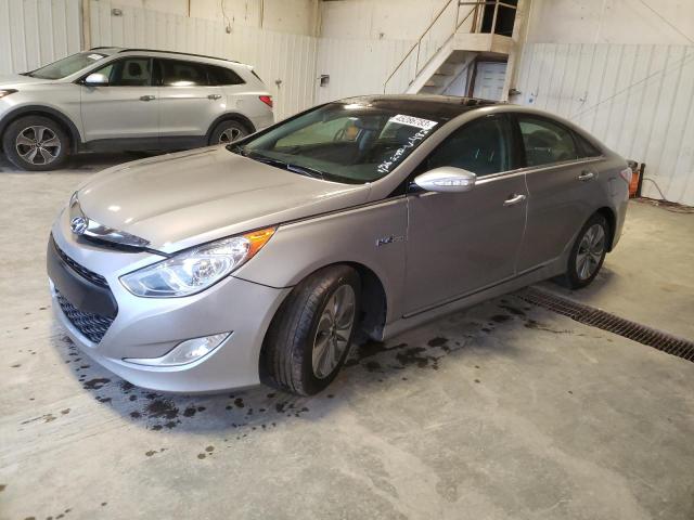 HYUNDAI SONATA HYB 2014 with VIN KMHEC4A40EA104829 - Photo from auction