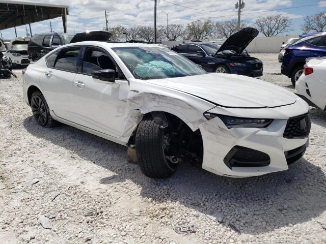Photo 4 from auction – 2022 ACURA TLX TECH A with VIN 19UUB5F56NA003676