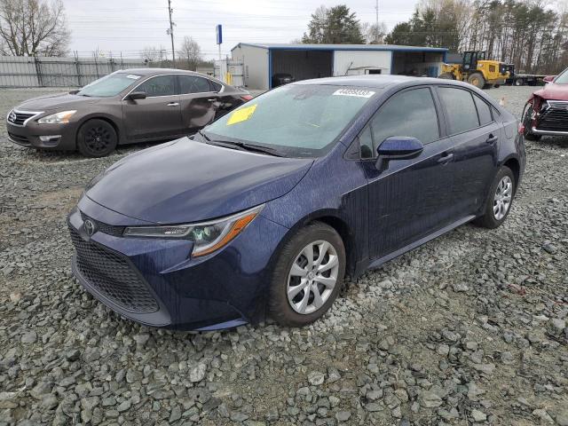 TOYOTA COROLLA LE 2022 with VIN 5YFEPMAE0NP293169 - Photo from auction