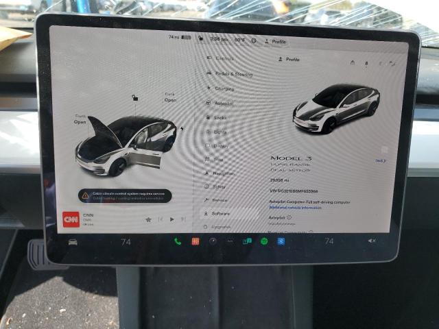 Photo 9 from auction – 2021 TESLA MODEL 3 with VIN 5YJ3E1EB6MF855968