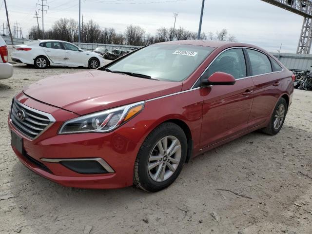 HYUNDAI SONATA SE 2016 with VIN 5NPE24AF6GH337490 - Photo from auction