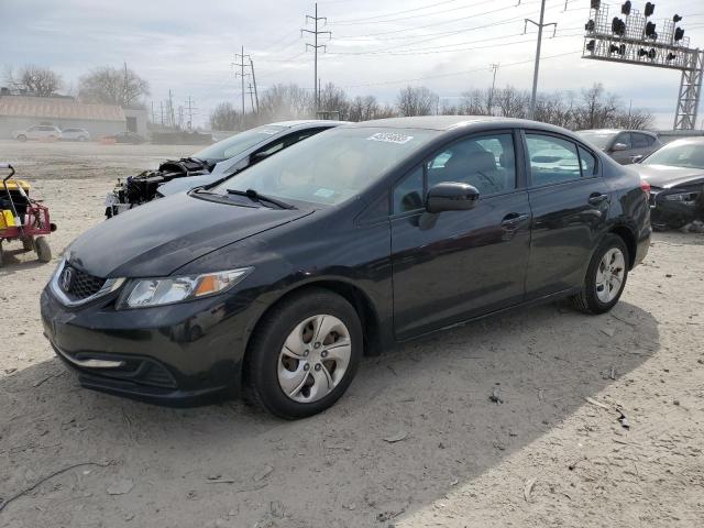 HONDA CIVIC LX 2014 with VIN 2HGFB2F59EH548229 - Photo from auction
