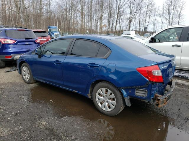 Photo 2 from auction – 2012 HONDA CIVIC LX with VIN 19XFB2F58CE324960