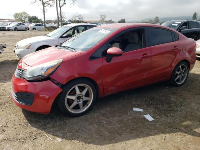 KIA RIO LX 2014 with VIN KNADM4A35E6389032 - Photo from auction