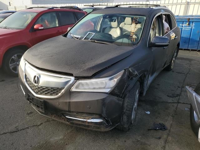 ACURA MDX ADVANC 2016 with VIN 5FRYD4H98GB057297 - Photo from auction