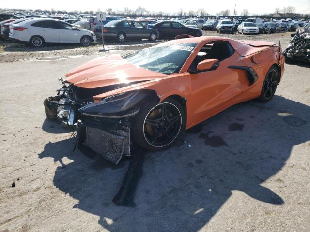 CHEVROLET CORVETTE S 2022 with VIN 1G1YC3D47N5101211 - Photo from auction