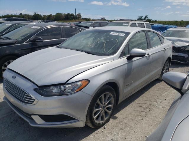 FORD FUSION SE 2017 with VIN 3FA6P0LUXHR387176 - Photo from auction