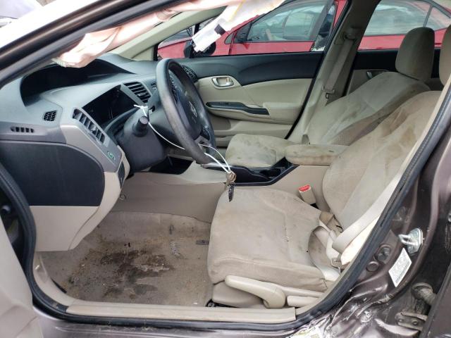 Photo 7 from auction – 2012 HONDA CIVIC LX with VIN 2HGFB2F59CH576674