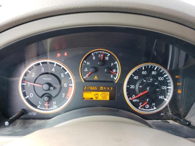 Photo 9 from auction – 2008 NISSAN ARMADA SE with VIN 5N1BA08D78N632825