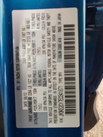 Photo 14 from auction – 2014 MAZDA CX-5 TOURI with VIN JM3KE2CY7E0341871