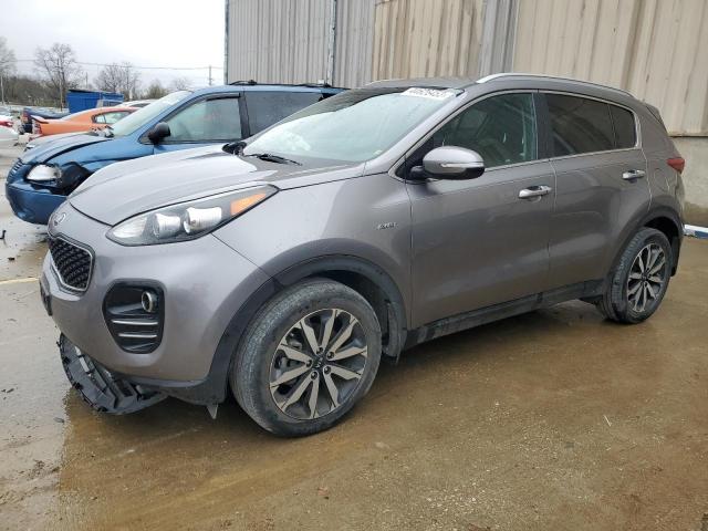 KIA SPORTAGE E 2018 with VIN KNDPNCAC6J7326419 - Photo from auction