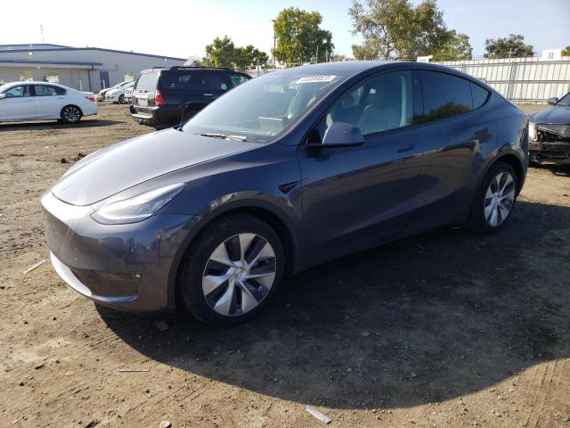 TESLA MODEL Y 2021 with VIN 5YJYGDEE9MF214969 - Photo from auction