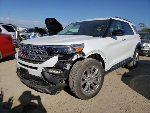 FORD EXPLORER L 2021 with VIN 1FMSK8FH5MGB45980 - Photo from auction