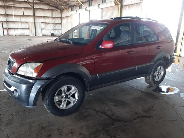 KIA SORENTO EX 2004 with VIN KNDJD733445243374 - Photo from auction
