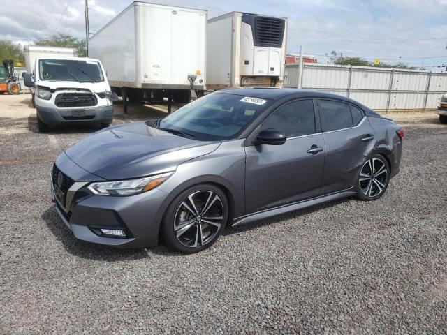 NISSAN SENTRA SR 2020 with VIN 3N1AB8DV6LY242291 - Photo from auction