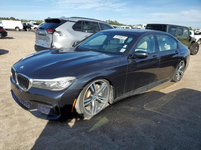 BMW 740 I 2016 with VIN WBA7E2C59GG547303 - Photo from auction