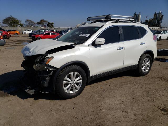NISSAN ROGUE S 2015 with VIN 5N1AT2MK6FC865609 - Photo from auction