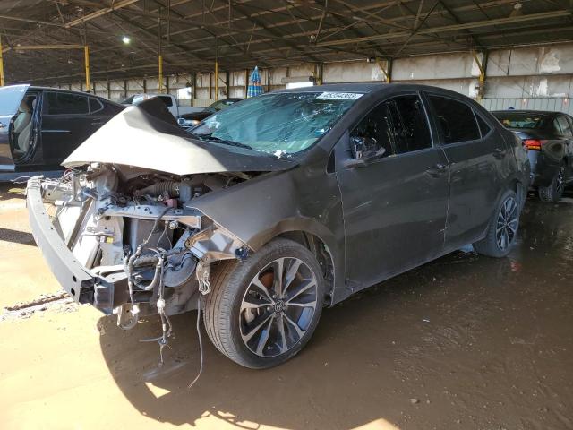 TOYOTA COROLLA L 2019 with VIN 2T1BURHE0KC137790 - Photo from auction