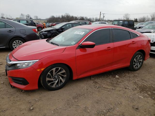 HONDA CIVIC EX 2018 with VIN 2HGFC2F76JH594397 - Photo from auction