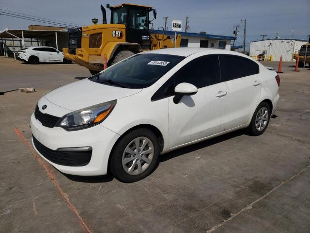 KIA RIO LX 2016 with VIN KNADM4A37G6564822 - Photo from auction
