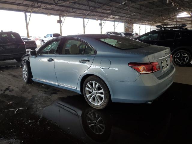 Photo 2 from auction – 2012 LEXUS ES 350 with VIN JTHBK1EG6C2488358