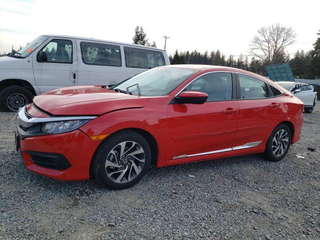 HONDA CIVIC EX 2017 with VIN 2HGFC2F74HH510054 - Photo from auction